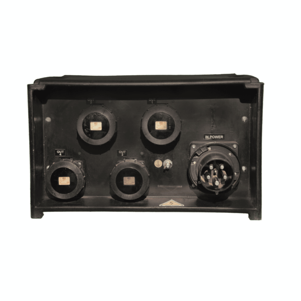 Sabot distri tétra P17 125A dij —> 4xP17 32A dij-diff 30mA