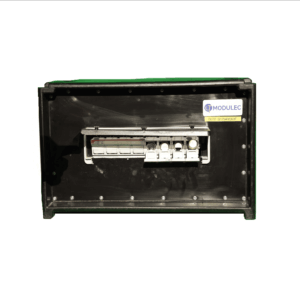 Alternative view of Sabot distri tétra P17 125A —> 2 x P17 63A fusible