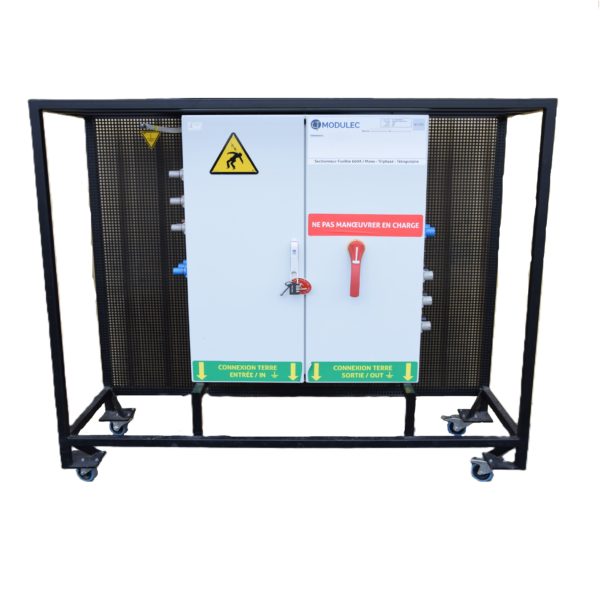 Armoire tétra 600A Interrupt-Section-Fusi T3 Connect. IN & OUT