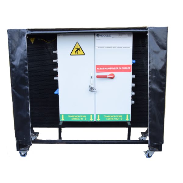 Armoire tétra 800A Interrupt-Section-Fusi T3 Connect. IN & OUT