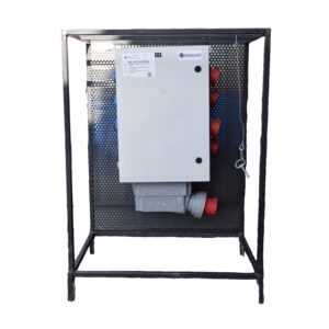 Armoire distri tétra IN 125A-->out 4 x P17 32A fu.+ 3xPC NF 230V