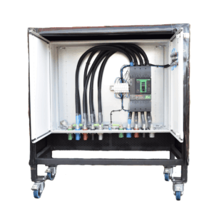 Alternative view of Coffret Disj.-diff. régl. 400A 4pôles connecteur 400A IN OUT