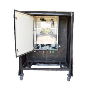 Alternative view of Armoire téra Y IN connect 400A --> 2 x OUT connect 400A fusible